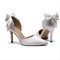 Παπούτσια γαμήλια παπούτσια με δαντέλα λευκό - Σελίδα 2