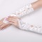 Ταφτάς Ρετρό Αίθουσα δάχτυλα Λευκό πολυλειτουργικό Γάντια γάμου - Σελίδα 2
