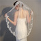Νυφικό νυφικό νυφικό αξεσουάρ γάμου πέπλο με χτένα