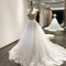 Αποσπώμενη φούστα γάμου για φορέματα Νυφική φούστα δαντέλα Απλικέ Αποσπώμενη φούστα τρένου προσαρμοσμένου μεγέθους