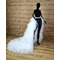 Αποσπώμενο νυφικό τρενάκι τούλινη φούστα νυφικό φόρεμα νυφικό τούλι Φόρεμα με τυλιχτή φούστα με κλιμάκωση αποσπώμενη φούστα - Σελίδα 1