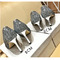 Γυναικεία παπούτσια γυναικεία παπούτσια γάμου κρυστάλλινα παγιέτες παπούτσια νυφικών ψηλά τακούνια - Σελίδα 3