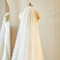 Λευκό ιβουάρ vintage δαντέλα πέπλο εκκλησίας γάμου πέπλο πολυτελές συρόμενο πέπλο - Σελίδα 6