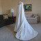 Σάλι νύφης 200cm Παντός γάμου σάλι με κουκούλα λευκό - Σελίδα 2