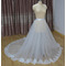 λευκή ιβουάρ Αποσπώμενη νυφική φούστα Αποσπώμενη φούστα από τούλι με δαντέλα Νυφική φούστα από τούλι προσαρμοσμένο μέγεθος