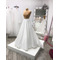 γάμος απλή φούστα σατέν νυφική φούστα μάξι γάμος Φούστα γάμου χωρίζει