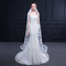 Μακρύ φόρεμα δαντέλα κεντημένο πίσω ουρά πέπλο γάμου 3M - Σελίδα 3