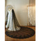 Νυφικός γάμος μαύρο πέπλο δαντέλα παγιέτα πέπλο μήκους 3 μέτρων νυφικό πέπλο - Σελίδα 2
