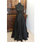Αποσπώμενη νυφική φούστα Μαύρη μακριά φούστα με τσέπες Προσαρμοσμένη νυφική φούστα - Σελίδα 3