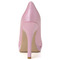 Σατέν φόρεμα παπούτσια νύφη ροζ παπούτσια γάμου παράσταση υψηλό τακούνια - Σελίδα 4