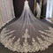 Λευκό Exquisite Lace Veil Cathedral Sequin Veil Stereo Lace Νυφικό Πέπλο - Σελίδα 2