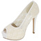 Lace παπούτσια γάμου λευκό παπούτσια πλατφορμών παπούτσια δερμάτινα παπούτσια - Σελίδα 6