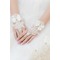 Σύντομη Καλοκαίρι Ιβουάρ Δαντέλα Διακόσμηση Γάντια γάμου - Σελίδα 1