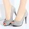 Σέξυ ψηλά τακούνια πλατίνα σανδάλια ψώνια μόδας παπούτσια στόμα παπούτσια - Σελίδα 6