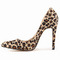 Γόβες με Leopard Print Sexy Suede Heels Γόβες Γάμου Γάμου - Σελίδα 2