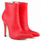 Φθινοπωρινό και χειμερινό κοντό σωλήνα Martin stiletto γυναικείες μπότες παπούτσια γάμου ψηλοτάκουνες μπότες 11CM - Σελίδα 13