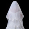 Νυφικό γαμήλιο πέπλο κοντό πέπλο που καλύπτει πέπλο δαντέλα λευκό πέπλο - Σελίδα 4