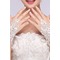 Δαντέλα Χάντρες Σύντομη Καλοκαίρι Λευκό Διακόσμηση Γάντια γάμου - Σελίδα 2