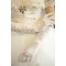 Επίσημη Μακρύ Δαντέλα Σκιά Λευκό Δαντέλα Γάντια γάμου - Σελίδα 2