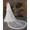 Vintage δαντελένιο πέπλο πίσω από λευκό πέπλο νυφική γαμήλια φωτογραφία πέπλο - Σελίδα 2