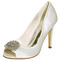 Stiletto σανδάλια αδιάβροχο rhinestone σατέν νύφη παπούτσια μόδας γαμήλιων κομματιών - Σελίδα 1