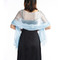 Βραδινό Φόρεμα Σάλι Νυφικό Νυφικό Σάλι Μονόχρωμο Φουλάρι - Σελίδα 18