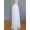 Απλό νυφικό φούστα Boho γάμος φούστα Κομψή φούστα γάμου Γυναικεία φούστα σιφόν - Σελίδα 4