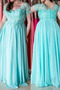 Βραδινά φορέματα Λαιμόκοψη V Κοντομάνικο Μήκος πατωμάτων Χάντρες Κοντομάνικο - Σελίδα 1