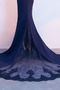 Φερμουάρ επάνω Μακρύ Κοντομάνικο Μικρό Δαντέλα επικάλυψης Βραδινά φορέματα - Σελίδα 4