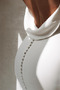 Βραδινά φορέματα Αμάνικο απλός Βαθιά v-λαιμός Έτος 2023 Φθινόπωρο Κουμπιά - Σελίδα 7