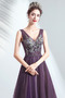 Βραδινά φορέματα Κομψό & Πολυτελές Γραμμή Α Κόσμημα τονισμένο μπούστο - Σελίδα 5