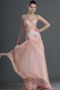 Ορθογώνιο Σιφόν Αμάνικο ροζ μαργαριτάρι Τούλι επικάλυψης Μπάλα φορέματα - Σελίδα 3