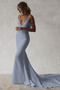 Βραδινά φορέματα Αμάνικο απλός Βαθιά v-λαιμός Έτος 2023 Φθινόπωρο Κουμπιά - Σελίδα 5