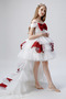 Φυσικό Τονισμένα τόξο Κομψό Από τον ώμο Τόξο Λουλούδι κορίτσι φορέματα - Σελίδα 5