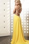 Φυσικό Οι πτυχωμένες μπούστο Κίτρινο Κρυστάλλινη Μπάλα φορέματα - Σελίδα 2