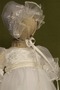 Μικρό Δαντέλα Τονισμένα τόξο Επίσημη Μακρύ Φόρεμα Βάπτισης - Σελίδα 2