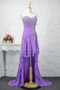 Κομψό Φυσικό αγαπημένος Ντραπέ Αμάνικο Καλοκαίρι Μπάλα φορέματα - Σελίδα 2