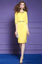 Μητέρα φόρεμα Έτος 2019 Κοντομάνικο Φερμουάρ επάνω Σέσουλα Μέχρι το Γόνατο - Σελίδα 5