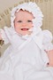 Τονισμένα τόξο Κόσμημα Φυσικό Μικρό Μισό Μανίκι Φόρεμα Βάπτισης - Σελίδα 2