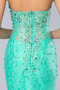 Καλοκαίρι Δαντέλα Αμάνικο Κρυστάλλινη Κόσμημα τονισμένο μπούστο Μπάλα φορέματα - Σελίδα 4