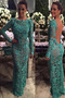 Μπάλα φορέματα Κομψό & Πολυτελές Μακρύ Μανίκι Δαντέλα επικάλυψης Κόσμημα - Σελίδα 1