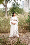 Νυφικά Δαντέλα Κόσμημα Εγκυμοσύνη Μέση αυτοκρατορία Ασύμμετρη - Σελίδα 2