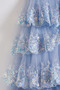 Βραδινά φορέματα Μακρύ Δαντέλα Δαντέλα-επάνω κλιμακωτή Αχλάδι Γραμμή Α - Σελίδα 10