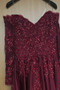 Φυσικό Λαιμόκοψη V Σατέν Γραμμή Α εξώπλατο Βραδινά φορέματα - Σελίδα 5