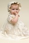Τούλι Άνοιξη Μικρό Τονισμένα τόξο Κοντομάνικο Φόρεμα Βάπτισης - Σελίδα 3