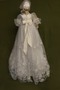 Μικρό Δαντέλα Τονισμένα τόξο Επίσημη Μακρύ Φόρεμα Βάπτισης - Σελίδα 4