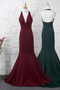 Βραδινά φορέματα Μακρύ Άνοιξη Λαιμόκοψη V Αμάνικο Φερμουάρ επάνω Φυσικό - Σελίδα 3