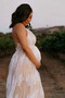 Νυφικά Εγκυμοσύνη Βαθιά v-λαιμός Διακοσμητικά Επιράμματα Λαιμόκοψη V - Σελίδα 7