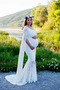 Νυφικά Εγκυμοσύνη Μακρύ Δαντέλα Σέσουλα Φερμουάρ επάνω Φθινόπωρο - Σελίδα 4