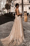 Βραδινά φορέματα Μακρύ Ντραπέ Ρομαντικό εξώπλατο Φυσικό Γραμμή Α - Σελίδα 2